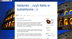 Desktop Screenshot of italiando-italiando.blogspot.com