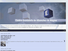 Tablet Screenshot of guadalinfo-albanchez.blogspot.com