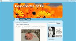 Desktop Screenshot of descobertasdafe.blogspot.com