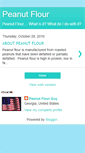 Mobile Screenshot of peanutflour.blogspot.com