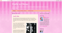 Desktop Screenshot of dollzndivaz.blogspot.com