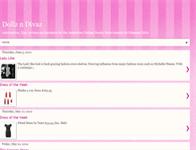 Tablet Screenshot of dollzndivaz.blogspot.com