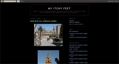 Desktop Screenshot of myitchyfeet.blogspot.com