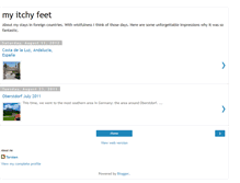 Tablet Screenshot of myitchyfeet.blogspot.com