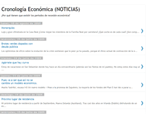 Tablet Screenshot of cronologiaeconomicanoticias.blogspot.com