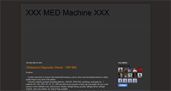 Desktop Screenshot of cancermedicalmachine.blogspot.com