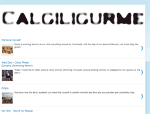 Tablet Screenshot of calgiligurme.blogspot.com