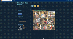Desktop Screenshot of lissettesgoaltowalk.blogspot.com