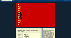 Desktop Screenshot of fightforaboriginalrights.blogspot.com