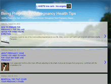 Tablet Screenshot of about-healthy-pregnancy-tips.blogspot.com