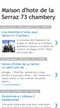 Mobile Screenshot of maison-hote-de-la-serraz.blogspot.com