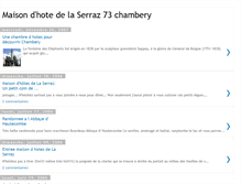 Tablet Screenshot of maison-hote-de-la-serraz.blogspot.com