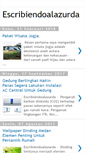 Mobile Screenshot of escribiendoalazurda.blogspot.com
