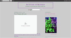 Desktop Screenshot of mittenstrings.blogspot.com