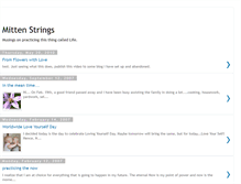 Tablet Screenshot of mittenstrings.blogspot.com