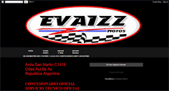 Desktop Screenshot of evaizzmotos.blogspot.com