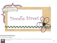 Tablet Screenshot of doodlestreetdesigns.blogspot.com