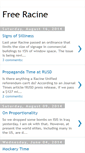 Mobile Screenshot of freeracine.blogspot.com