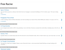 Tablet Screenshot of freeracine.blogspot.com