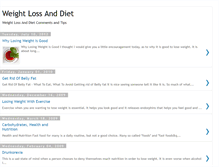 Tablet Screenshot of diet-weight-loss2.blogspot.com