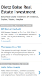 Mobile Screenshot of dietzboiserealestateinvestment.blogspot.com