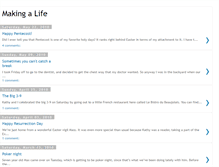 Tablet Screenshot of makingalifewithk.blogspot.com