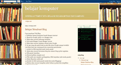 Desktop Screenshot of antok-belajarkomputer.blogspot.com