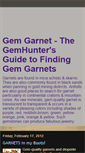 Mobile Screenshot of gem-garnet.blogspot.com