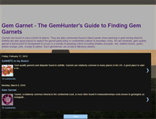 Tablet Screenshot of gem-garnet.blogspot.com