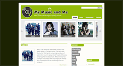 Desktop Screenshot of mymusic-me.blogspot.com