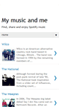 Mobile Screenshot of mymusic-me.blogspot.com