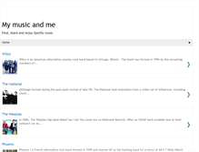 Tablet Screenshot of mymusic-me.blogspot.com