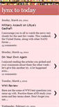 Mobile Screenshot of lynxtotoday.blogspot.com
