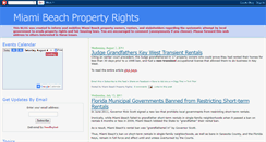 Desktop Screenshot of miamibeachpropertyrights.blogspot.com