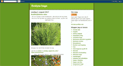 Desktop Screenshot of evelynshage.blogspot.com