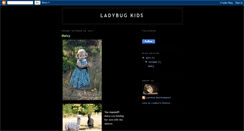 Desktop Screenshot of ladybugkids.blogspot.com