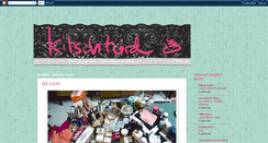 Desktop Screenshot of kitschturd.blogspot.com