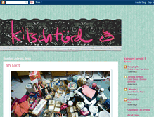 Tablet Screenshot of kitschturd.blogspot.com