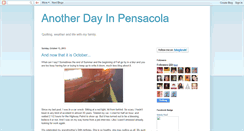Desktop Screenshot of anotherdayinpensacola.blogspot.com