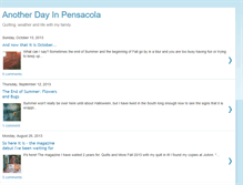 Tablet Screenshot of anotherdayinpensacola.blogspot.com