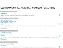 Tablet Screenshot of clubcashapampa.blogspot.com