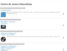 Tablet Screenshot of cjnaturalistas.blogspot.com