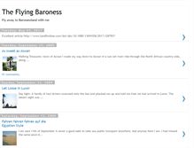 Tablet Screenshot of flyingbaroness.blogspot.com