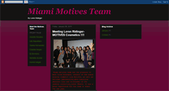 Desktop Screenshot of miamimotives.blogspot.com