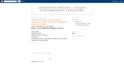 Desktop Screenshot of affinitivedesigns.blogspot.com