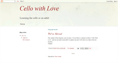 Desktop Screenshot of mostlycello.blogspot.com