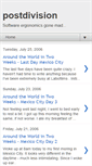 Mobile Screenshot of postdivision.blogspot.com