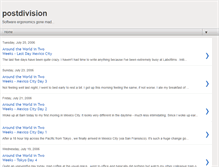 Tablet Screenshot of postdivision.blogspot.com