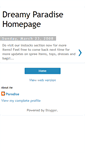 Mobile Screenshot of my-dreamy-paradise.blogspot.com