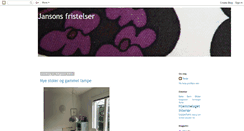Desktop Screenshot of jansonsfristelser.blogspot.com